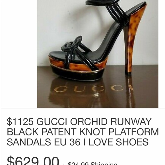 Gucci Orchid platform - Picture 2 of 8